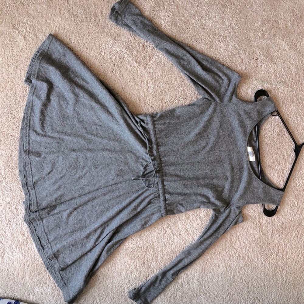 Anthro Cold shoulder dress